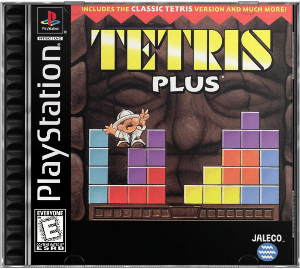 Tetris Plus cover art for PlayStation 1 (PS1) video game