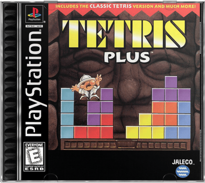 Tetris Plus cover art for PlayStation 1 (PS1) video game
