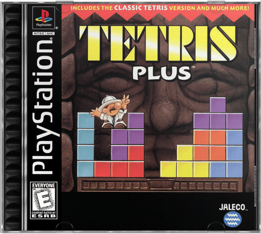Tetris Plus cover art for PlayStation 1 (PS1) video game