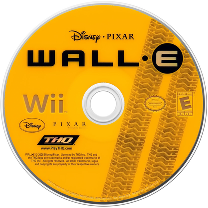 Disney Pixar Wall-E disc cover art for Nintendo Wii (Wii) video game