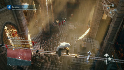 Assassin’s Creed: Unity PlayStation 4 (PS4) video game gameplay open world action adventure