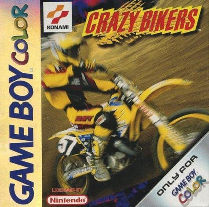 Crazy Bikers cover art for Game Boy Color GBC video game