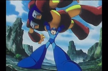 Mega Man Anniversary Collection GameCube classic compilation featuring multiple Mega Man games with retro platforming action and bonus content gameplay