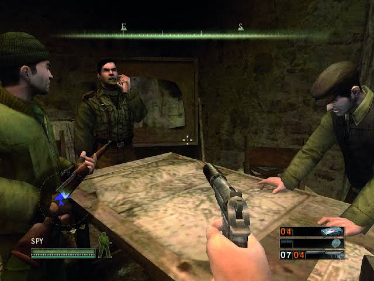 Commandos Strike Force PlayStation 2 PS2 for tactical first person shooter video game fans featuring World War II missions stealth gameplay elite commando squad strategic objectives sniper action espionage infiltration cooperative style squad mechanics immersive military campaign collectible gaming appeal gameplay