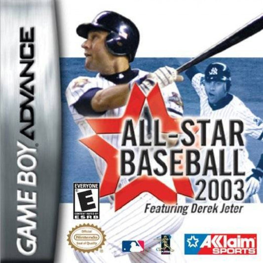 All-Star Baseball 2003 cover art for Game Boy Advance (GBA) video game