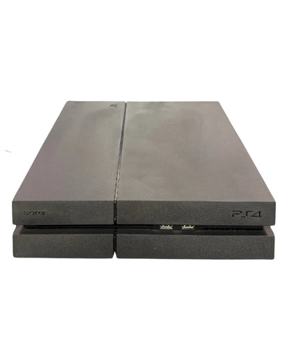 PlayStation 4 500GB matte finish console featuring sleek black design, reliable home gaming performance, and extensive PS4 game compatibility