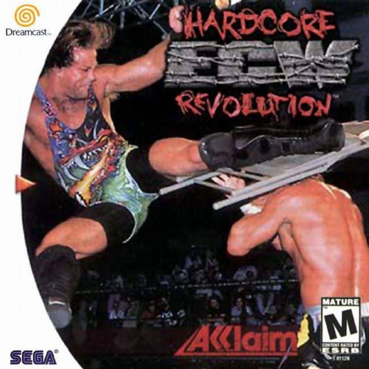 ECW Hardcore Revolution cover art for Sega Dreamcast (DC) video game