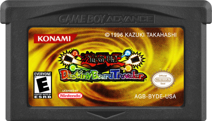 Yu-Gi-Oh! Destiny Board Traveler Game Boy Advance GBA for collectible card strategy video game fans featuring Yu-Gi-Oh! dueling gameplay monster cards spell and trap cards strategic board movement Destiny Board mechanics anime inspired characters challenging opponents and portable Nintendo GBA gaming collectible appeal game cartridge