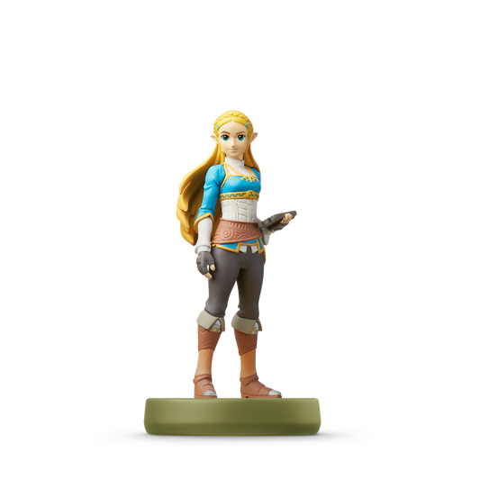 Zelda Breath of the Wild series amiibo figure loose authentic Nintendo NFC with Sheikah Slate and royal dress for Zelda game 