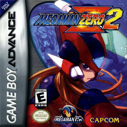 Mega Man Zero 2 cover art for Game Boy Advance (GBA) video game