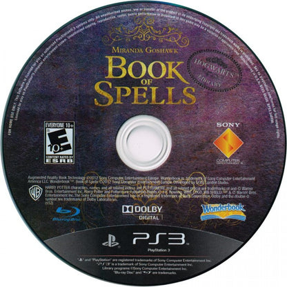 Wonderbook: Book of Spells disc for PlayStation 3 (PS3) video game