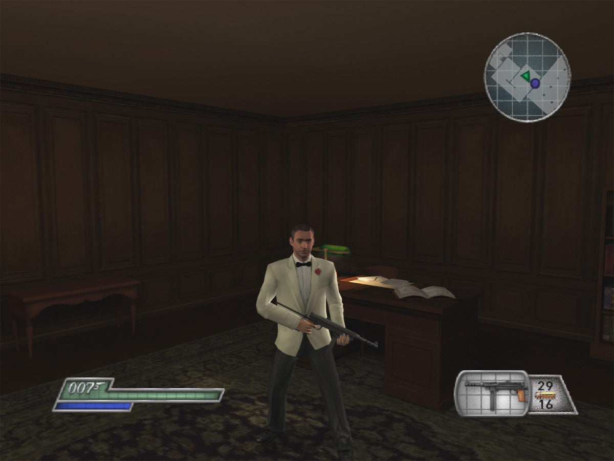 007 From Russia With Love PS2 PlayStation 2 third person shooter action espionage game James Bond stealth combat gadget gameplay retro video game gameplay