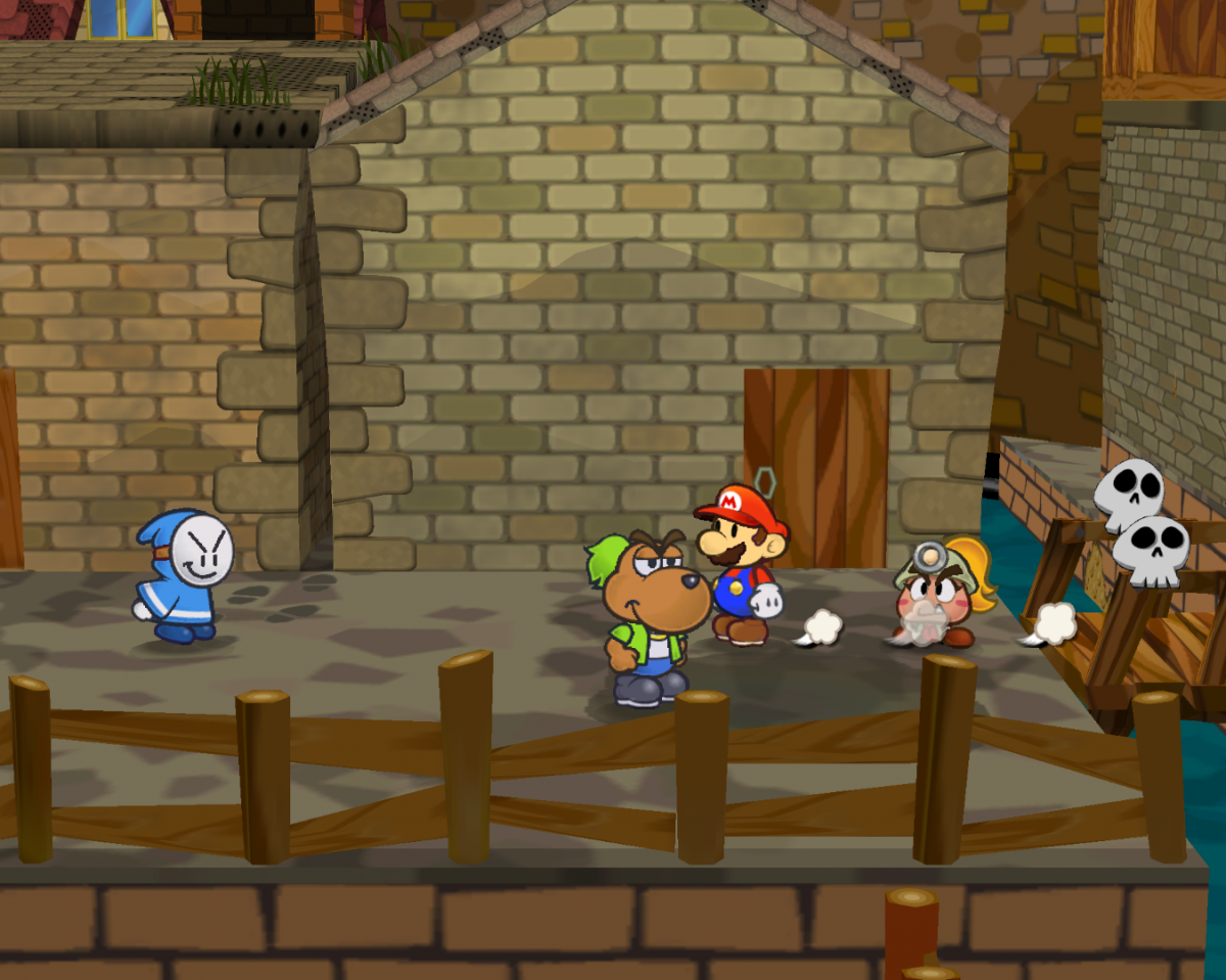 Paper Mario The Thousand-Year Door Player’s Choice Nintendo GameCube game featuring turn-based RPG gameplay with action commands character leveling story-driven adventure puzzle solving and collectible partners in the whimsical Paper Mario universe gameplay 