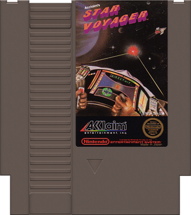 Star Voyager [5 Screw] cartridge for Nintendo Entertainment System (NES) video game