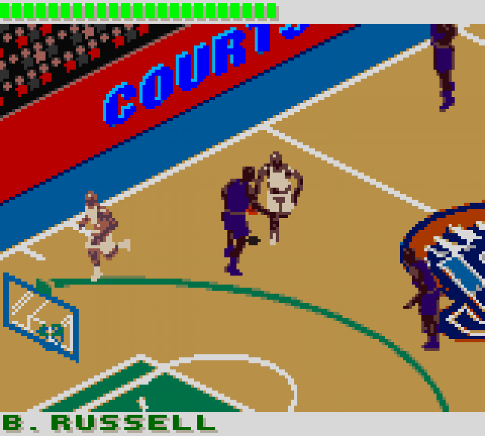 NBA 3 on 3 Featuring Kobe Bryant gameplay for Game Boy Color GBC video game