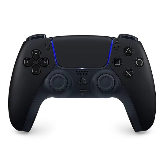 PlayStation 5 DualSense wireless controller Midnight Black, Hall Effect analog sticks, PS5 controller, adaptive triggers, haptic feedback, official Sony accessory