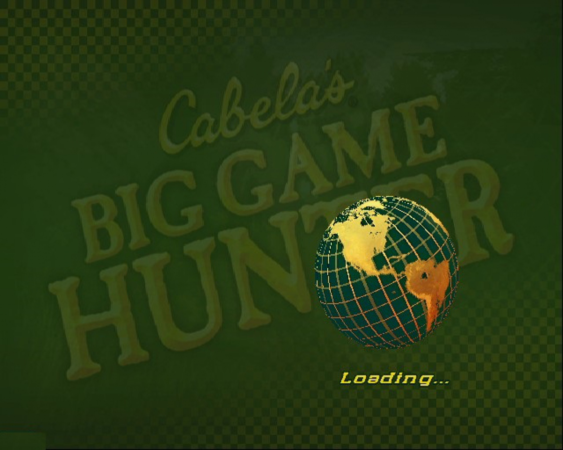 Cabela's Big Game Hunter [Greatest Hits] – PlayStation 2 (PS2) hunting simulation sports video game title screen