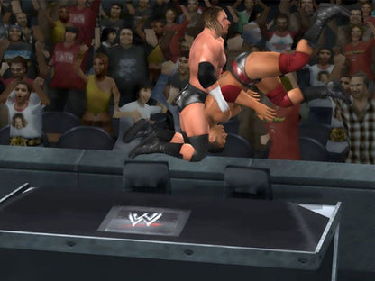 WWE SmackDown vs Raw 2006 Greatest Hits PlayStation 2 retro video game wrestling gameplay (2005)
