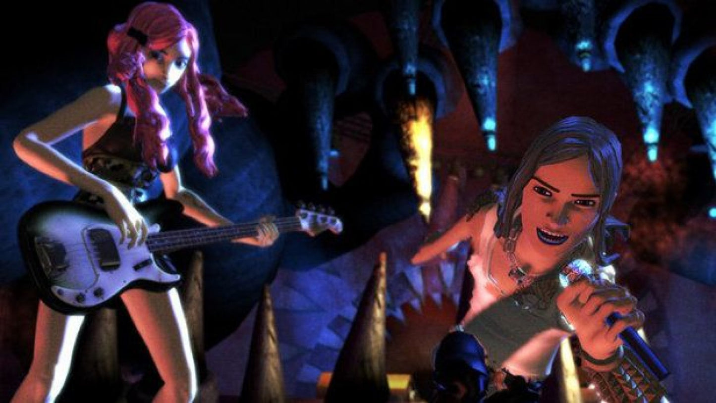 Rock Band – PlayStation 2 (PS2) video game gameplay, music rhythm game.