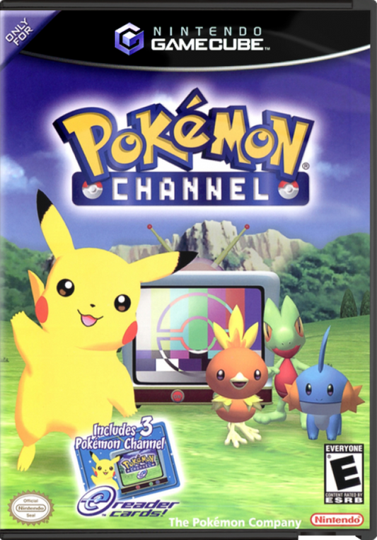 Pokemon Channel cover art for Nintendo GameCube (GC) video game