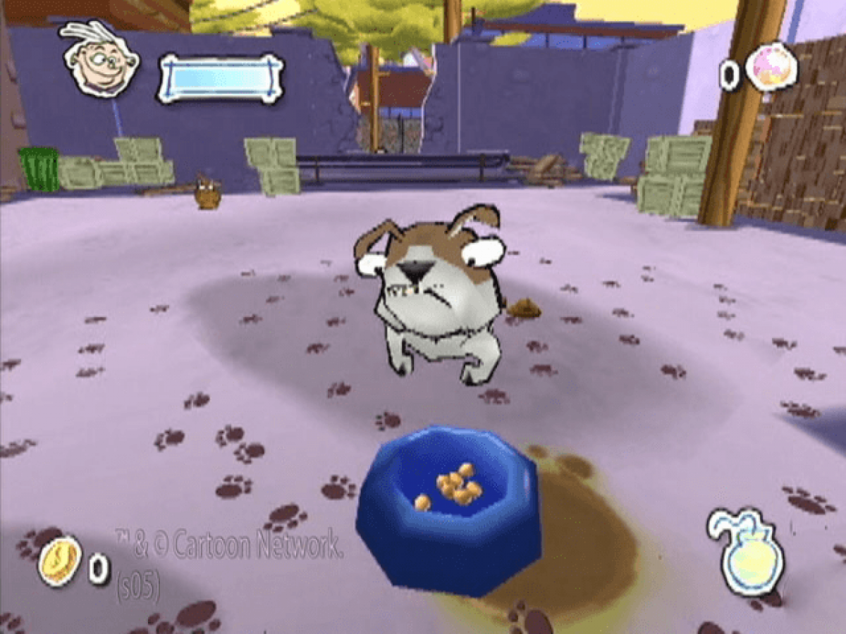 Ed Edd n Eddy The Mis Edventures for Nintendo GameCube action platformer video game featuring Cartoon Network characters slapstick humor cartoon inspired levels and classic animated series gameplay experience gameplay