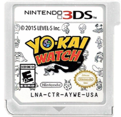 Yo-Kai Watch cartridge for Nintendo 3DS (3DS) role-playing video game