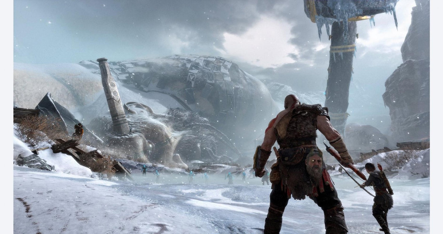 God of War [PlayStation Hits] – PlayStation 4 (PS4) video game gameplay, epic Norse mythology action-adventure by Santa Monica Studio and Sony Interactive Entertainment