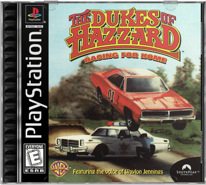 Dukes of Hazzard Racing for Home cover art for PlayStation 1 PS1 video game