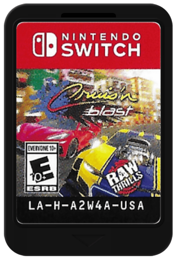 Cruis'n Blast cartridge for Nintendo Switch (NS) video game 