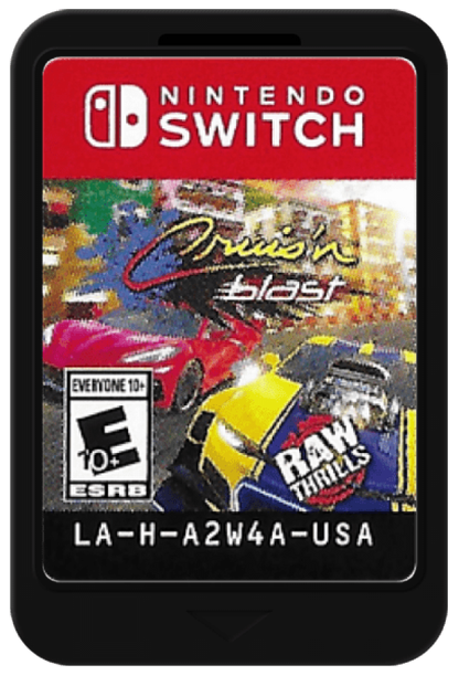 Cruis'n Blast cartridge for Nintendo Switch (NS) video game 