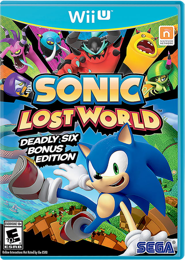 Sonic Lost World cover art for Nintendo Wii U (WiiU) video game