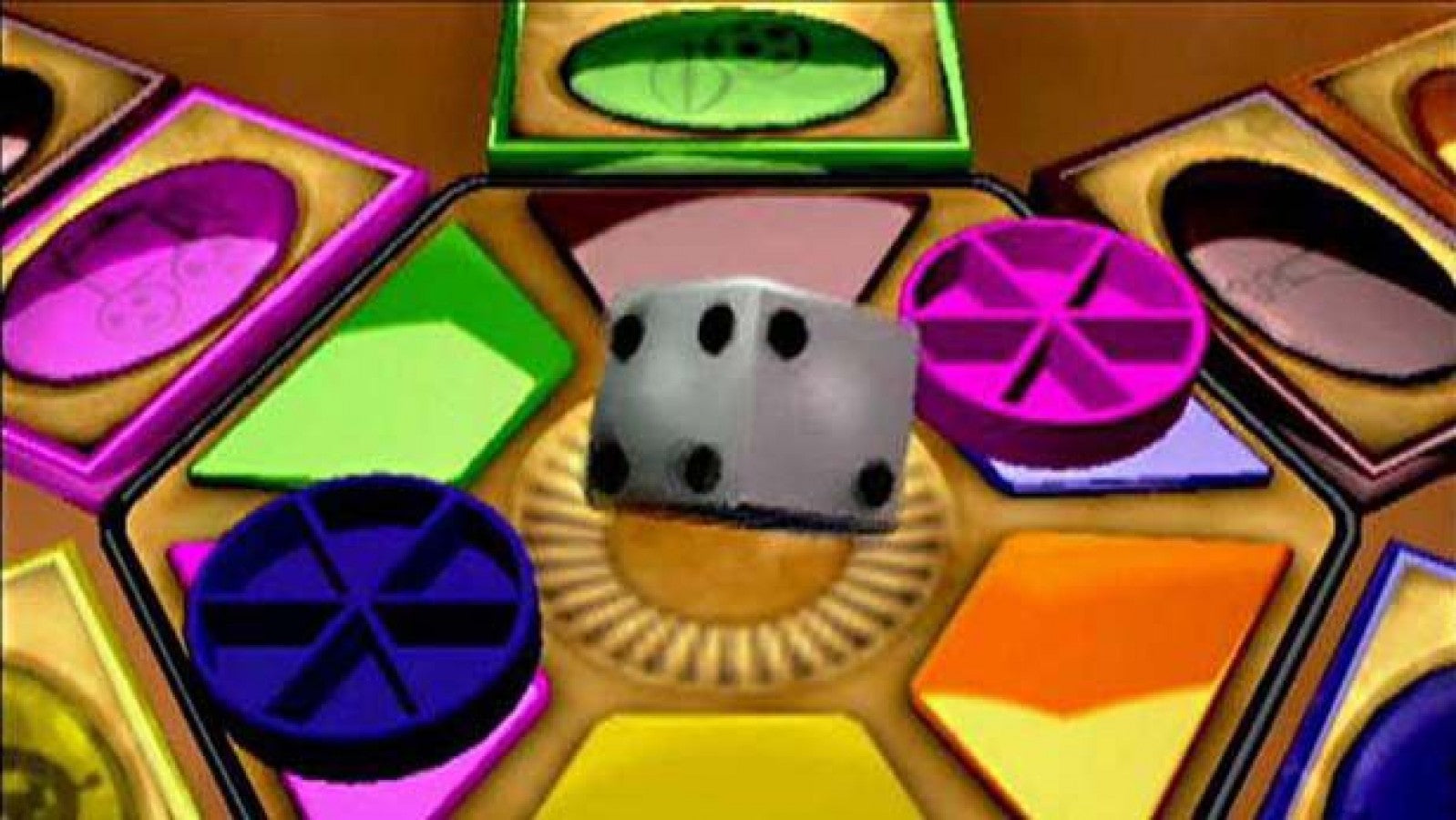 Trivial Pursuit: Unhinged – PlayStation 2 (PS2) video game gameplay, party trivia game.