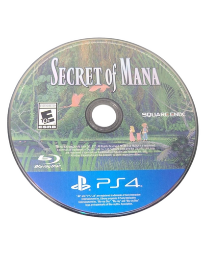 Secret of Mana retro PS4 video game Secret of Mana action RPG fantasy adventure real time combat classic JRPG remake cooperative gameplay console release disc