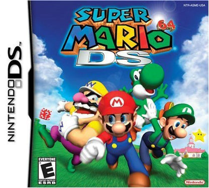 Super Mario 64 DS cover art for Nintendo DS (DS) 3D platformer video game