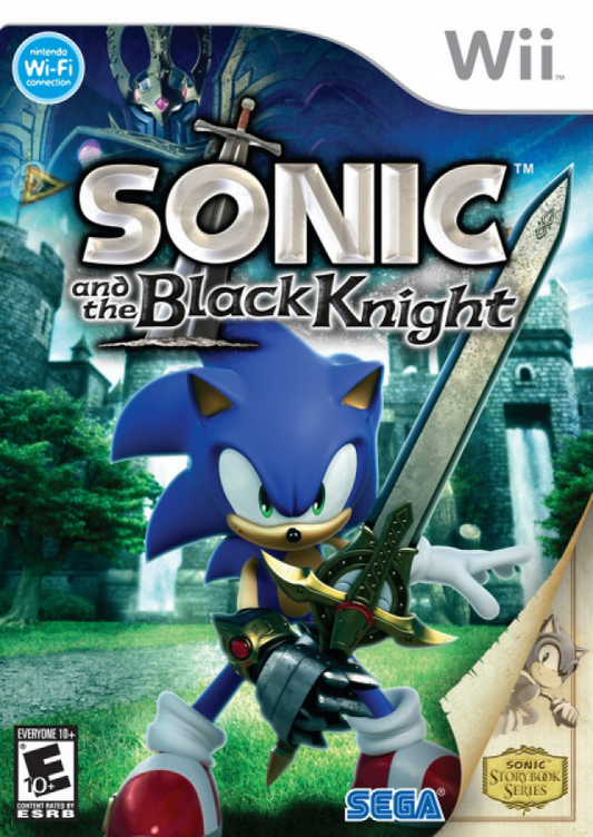 Sonic and the Black Knight cover art for Nintendo Wii (Wii) video game