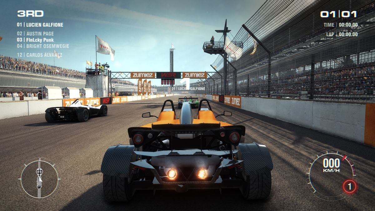 Grid 2 gameplay for PlayStation 3 PS3 video game