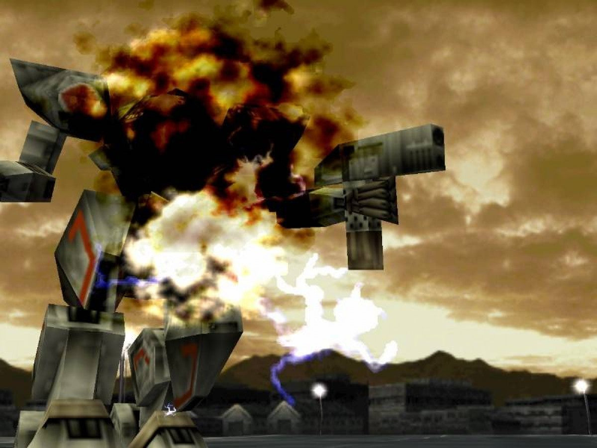 Retro Front Mission 3 PS1 cover art inspired design featuring tactical mech warfare anime military strategy game aesthetic vintage PlayStation RPG graphics futuristic wanzer combat nostalgic Squaresoft gaming fan apparel gameplay