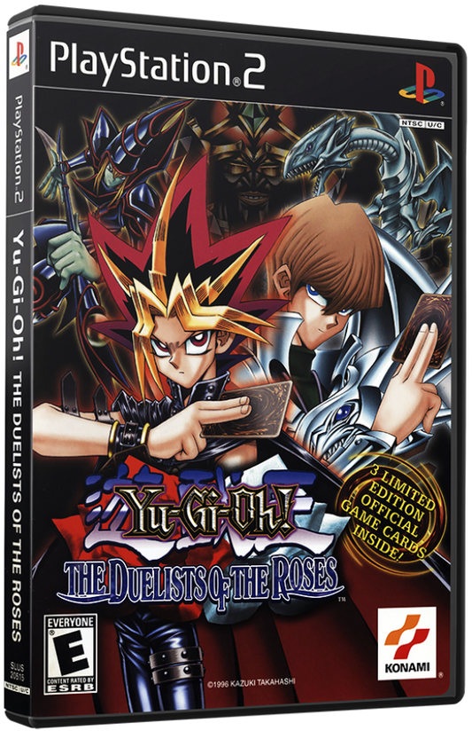 Yu-Gi-Oh! The Duelists of the Roses cover art for PlayStation 2 (PS2) video game