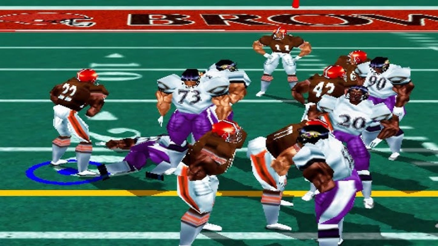 NFL Blitz 2000 Sega Dreamcast DC for arcade football video game fans featuring fast paced NFL action hard hitting tackles aggressive plays exaggerated gameplay powerful hits multiplayer matches team competition and classic Sega Dreamcast gameplay collectible retro gaming appeal gameplay