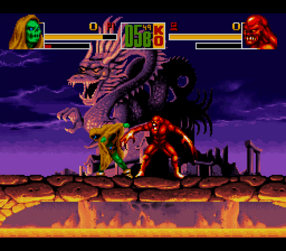 Shaq Fu gameplay image for Super Nintendo Entertainment System (SNES) retro video game