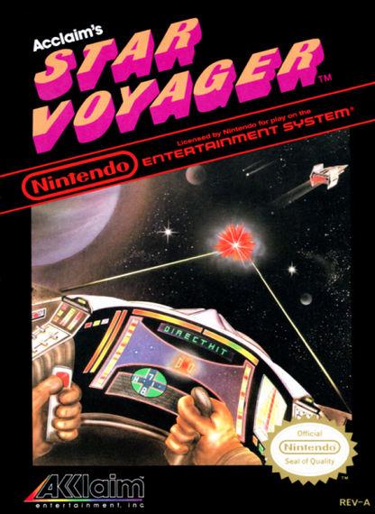 Star Voyager cover art for Nintendo Entertainment System NES video game