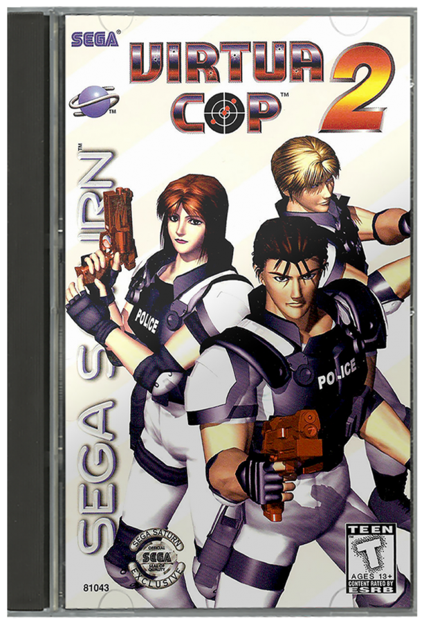 Virtua Cop 2 cover art for Sega Saturn (SS) video game