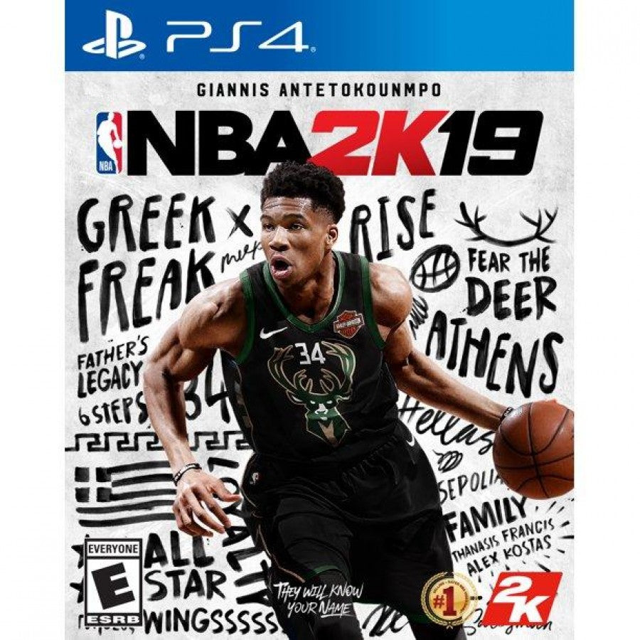 NBA 2K19 cover art for PlayStation 4 (PS4) video game