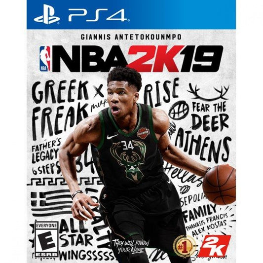 NBA 2K19 cover art for PlayStation 4 (PS4) video game