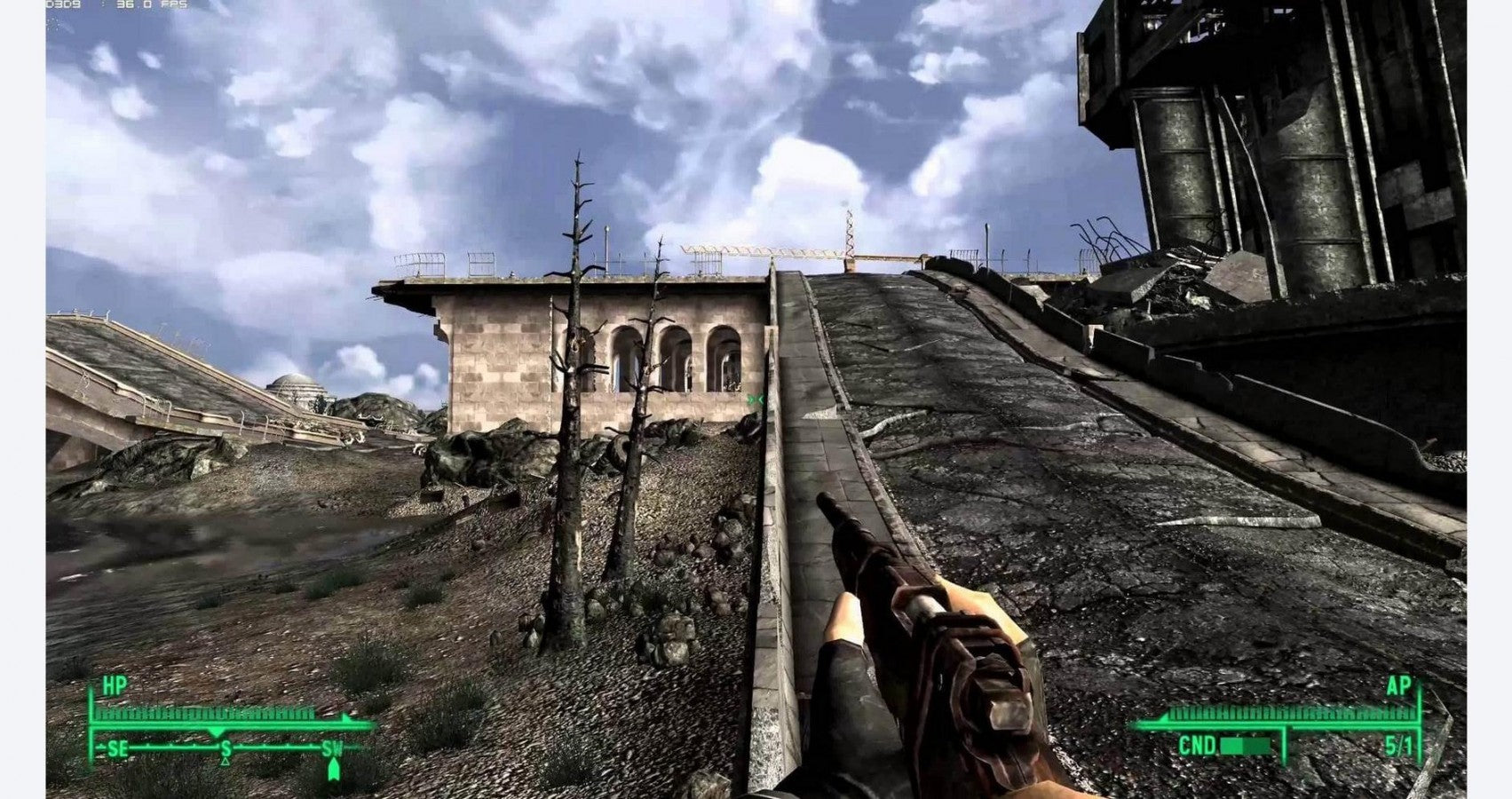 Fallout 3 [Game of the Year Platinum Hits] gameplay for Xbox 360 (X360) post-apocalyptic role-playing video game