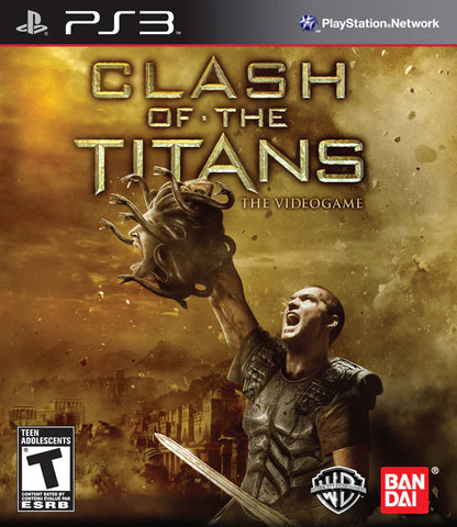 Clash of the Titans cover art for PlayStation 3 (PS3) video game