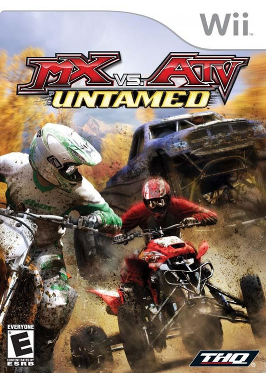 MX vs ATV: Untamed cover art for Nintendo Wii (Wii) video game