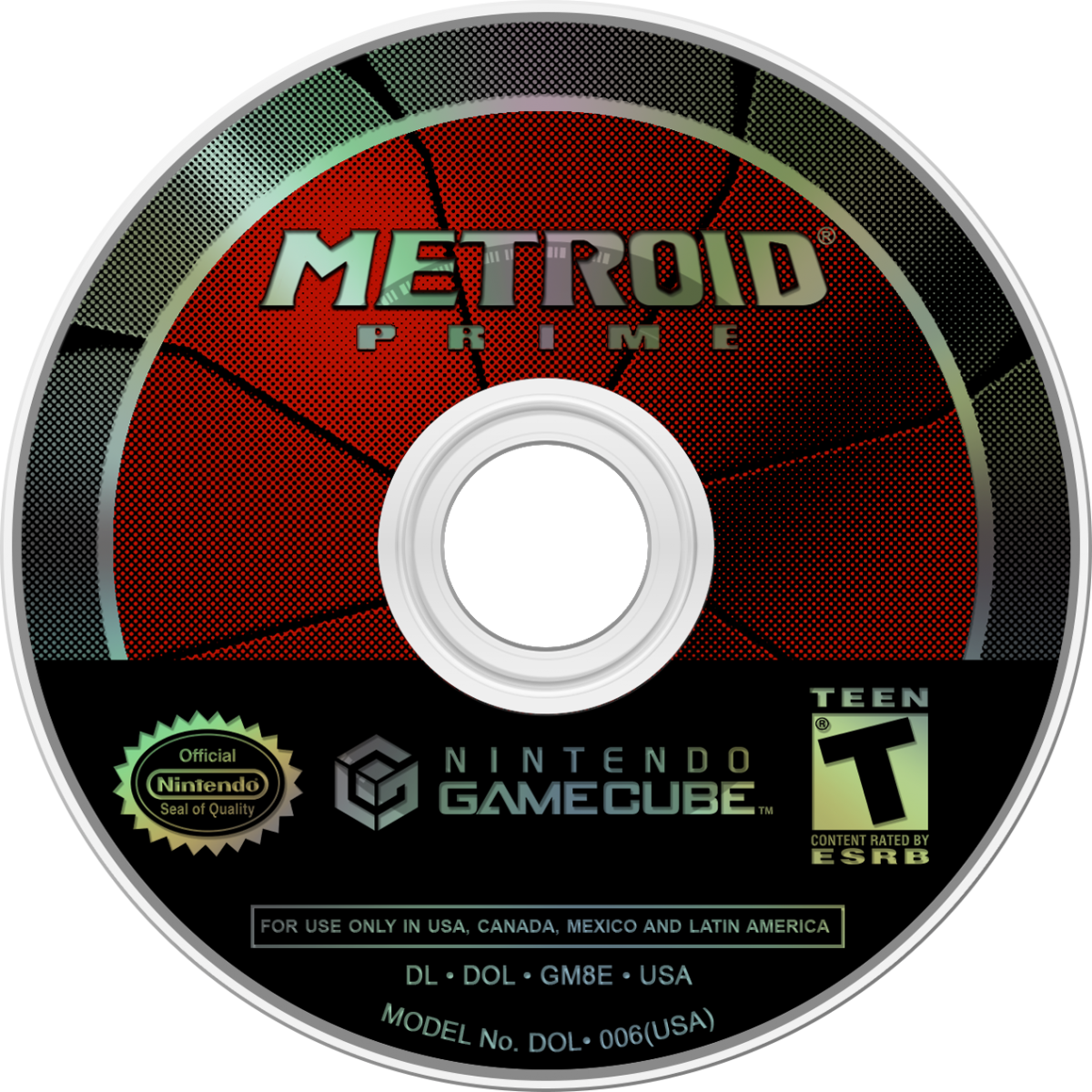 Metroid Prime GameCube GC video game with Metroid Prime 2 Echoes bonus disc, first-person adventure, sci-fi action, Nintendo GameCube special edition disc 1
