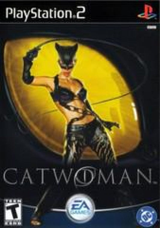 Catwoman cover art for PlayStation 2 (PS2) video game