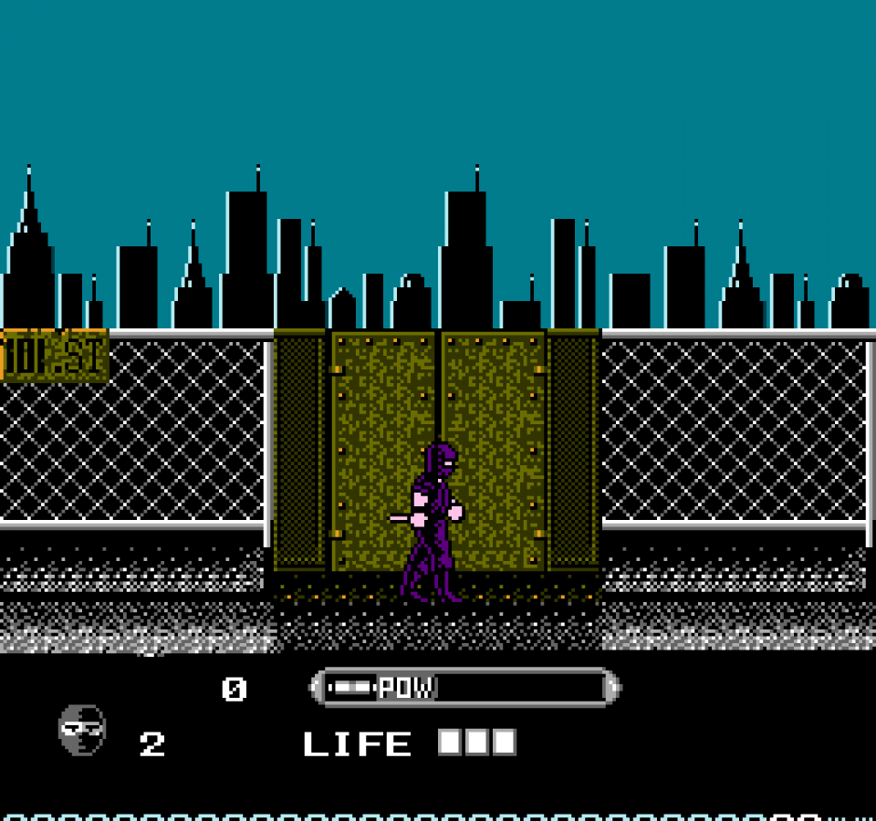 Wrath of the Black Manta gameplay image for Nintendo Entertainment System (NES) retro video game